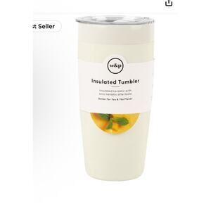 W&P Insulated Tumbler 20oz in Cream NWT $40
